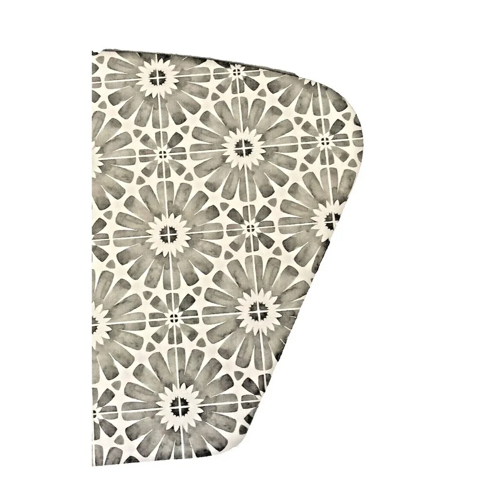 CounterArt Wedge Placemats Medallion for Round Table Set of 4 Beach Summer